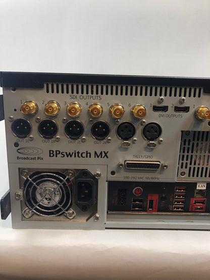 broadcast pix bpswitch mx live video production system MX HYBRID