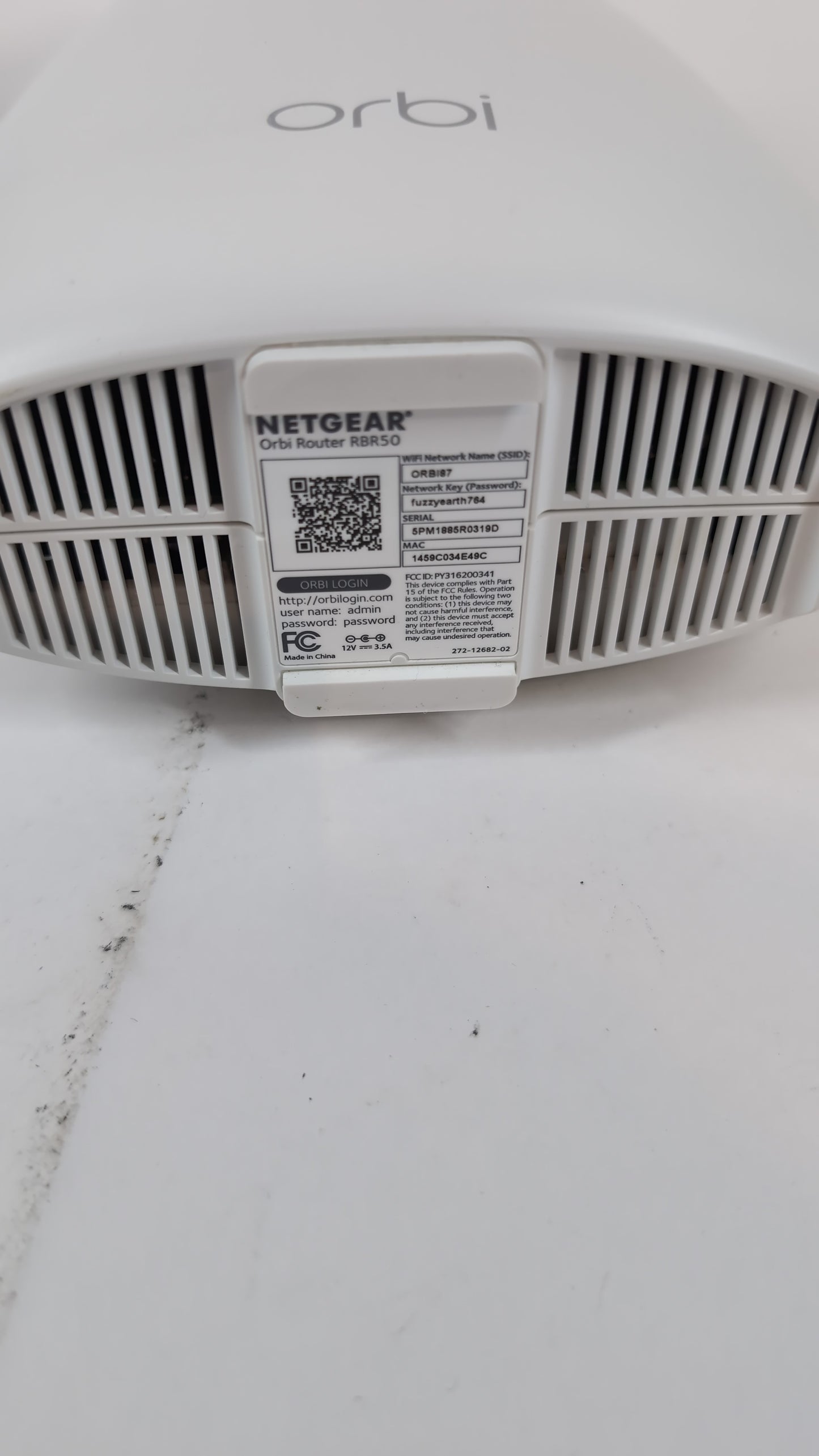 NETGEAR Orbi Voice RBS40V Modem and Router